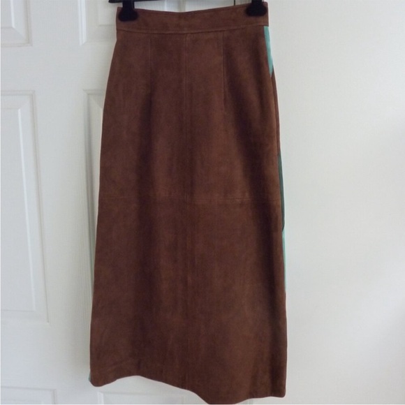 NWT Miu Miu Multicolor Striped Maxi Skirt - Picture 8 of 8